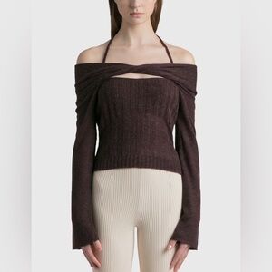 Jonathan Simkhai Off the Shoulder Sweater